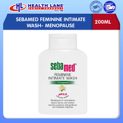 SEBAMED FEMININE INTIMATE SABUN- MENOPAUSE (200ML)